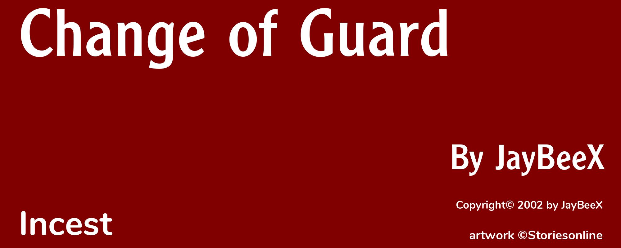 Change of Guard - Cover