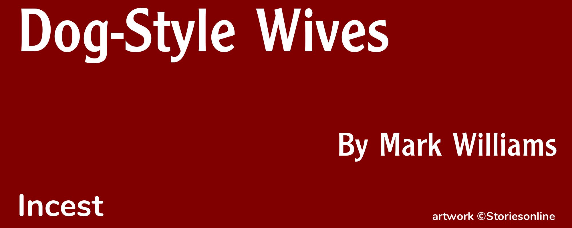 Dog-Style Wives - Cover