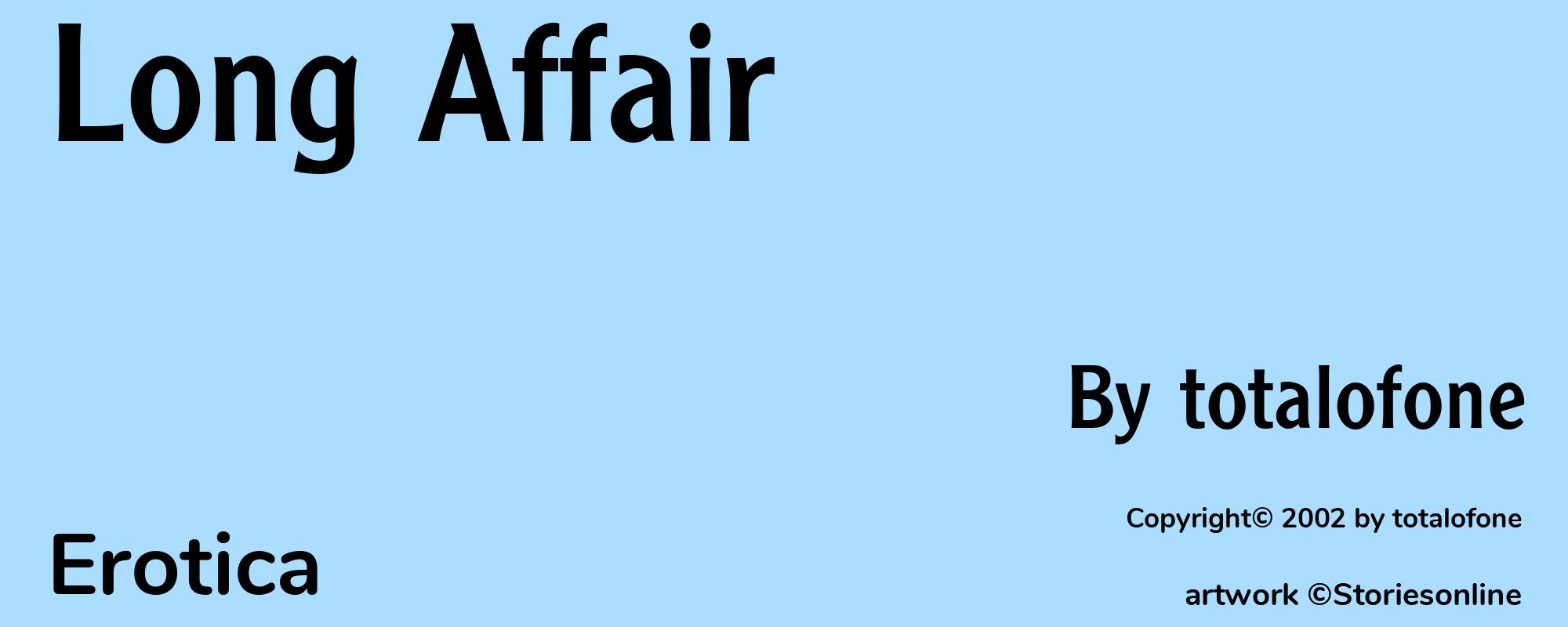 Long Affair - Cover