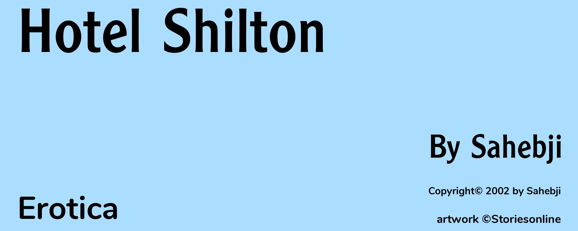 Hotel Shilton - Cover