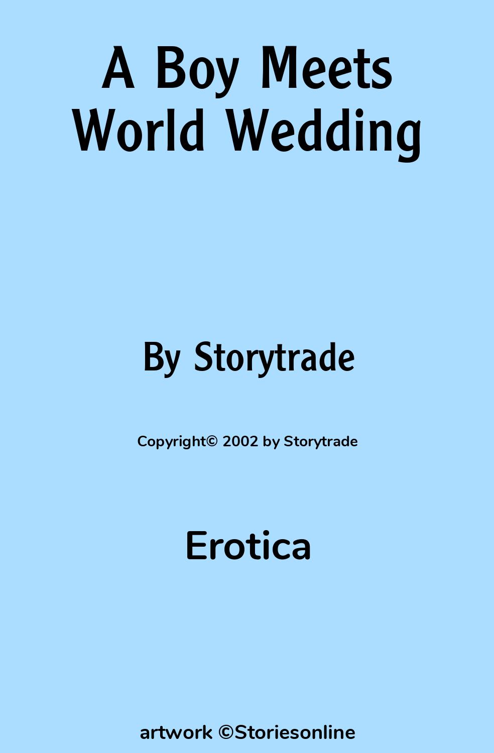 A Boy Meets World Wedding - Erotica Sex Story