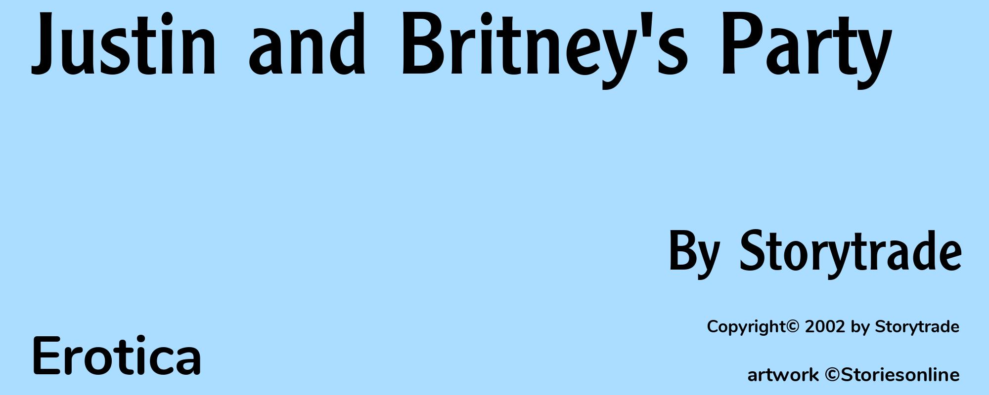 Justin and Britney's Party - Cover