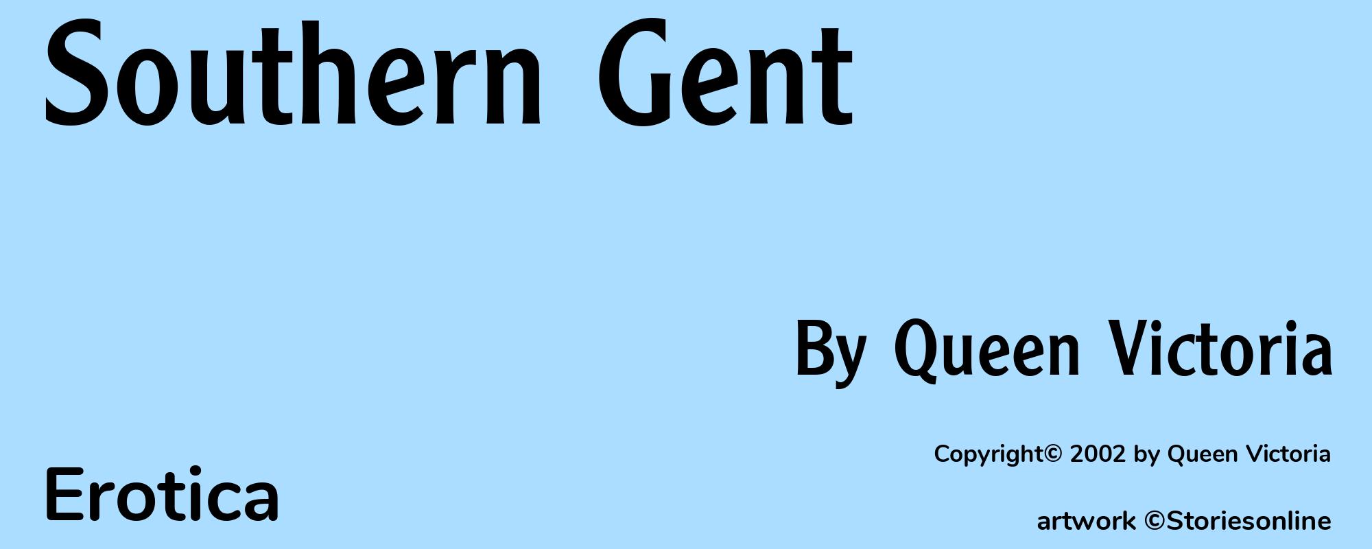 Southern Gent - Cover