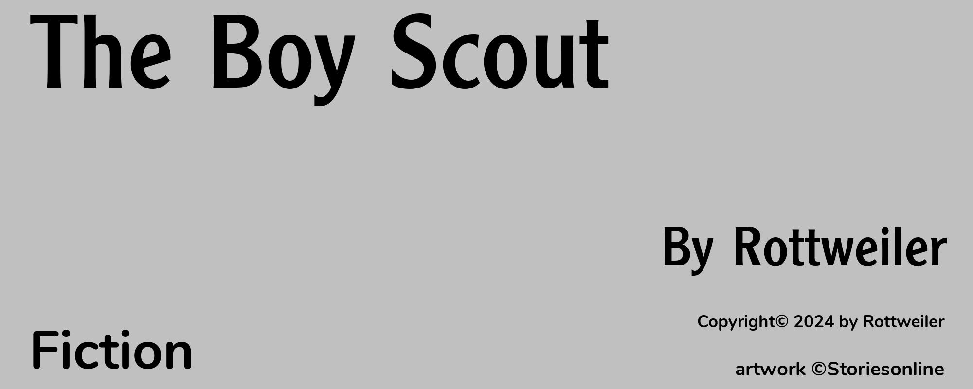 The Boy Scout - Cover