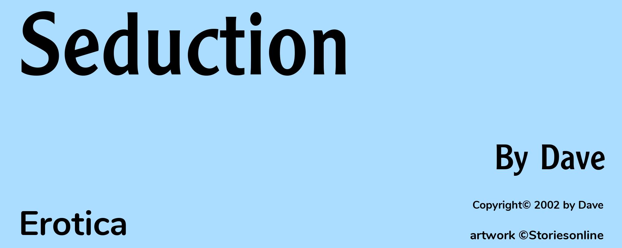 Seduction - Cover