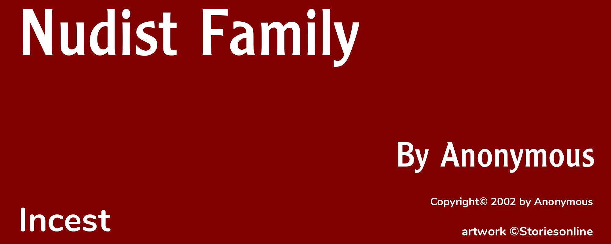Nudist Family - Cover