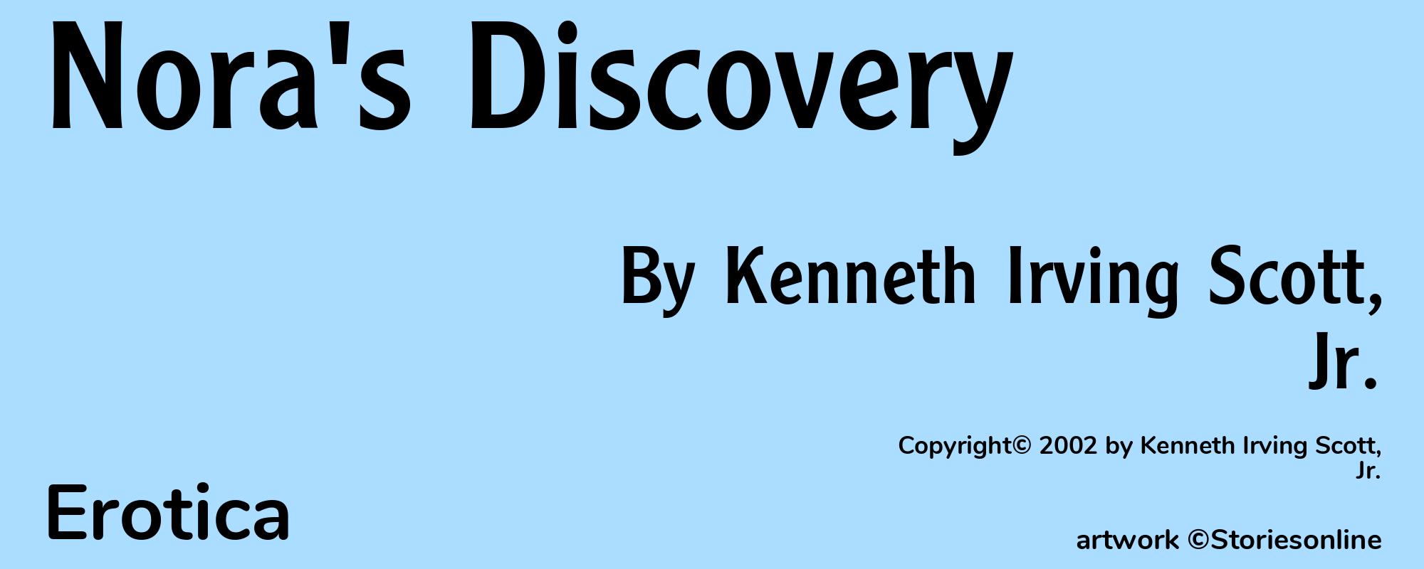 Nora's Discovery - Cover