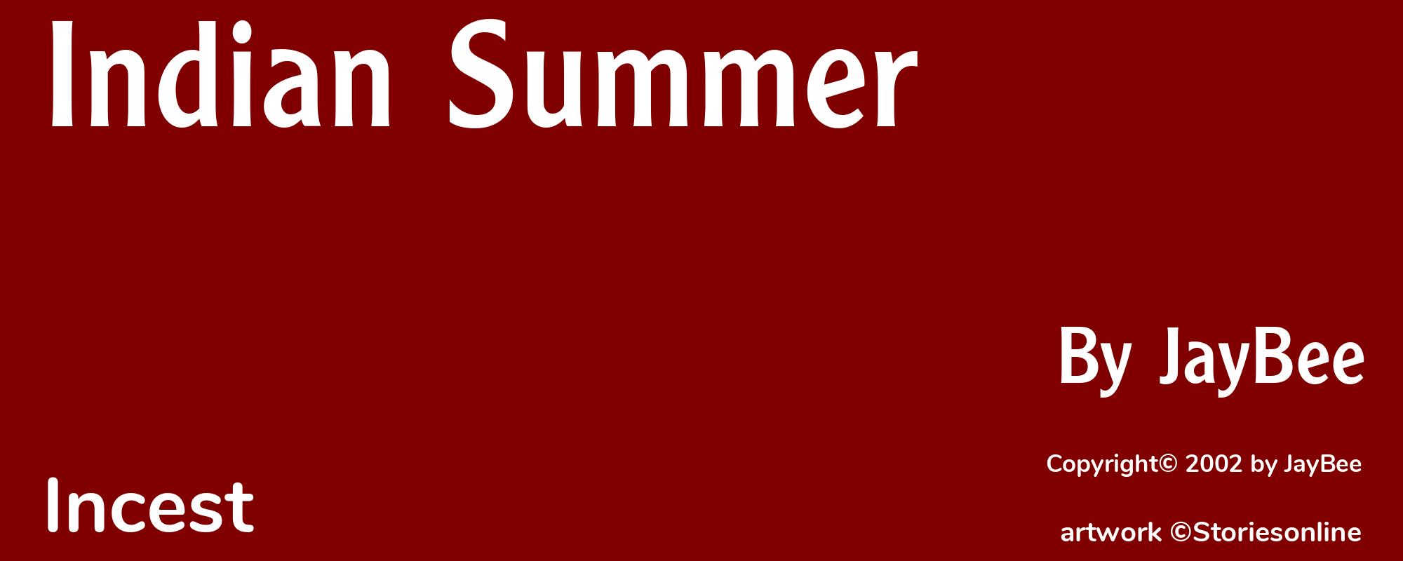 Indian Summer - Cover