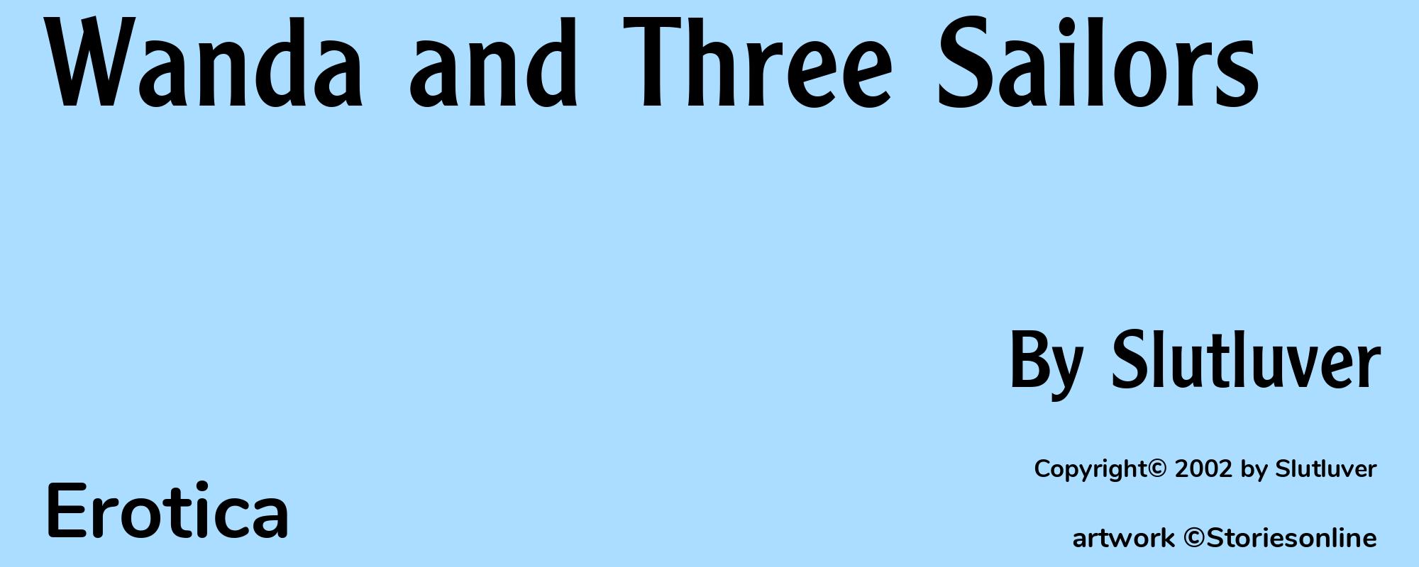Wanda and Three Sailors - Cover