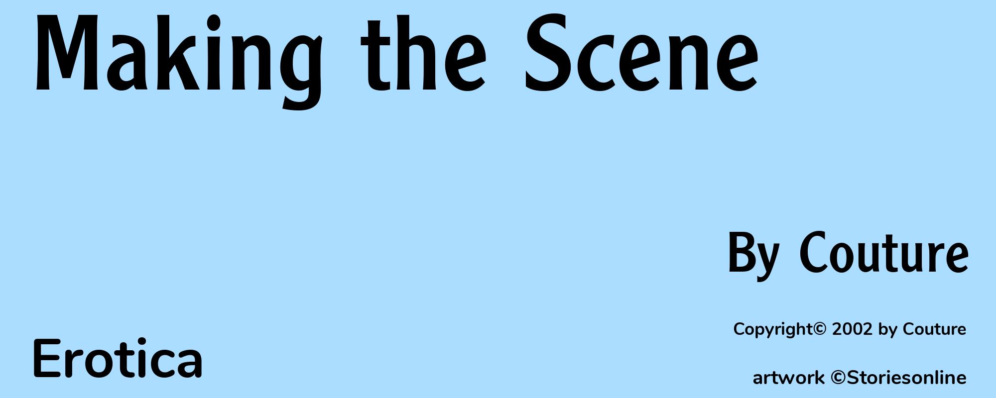 Making the Scene - Cover