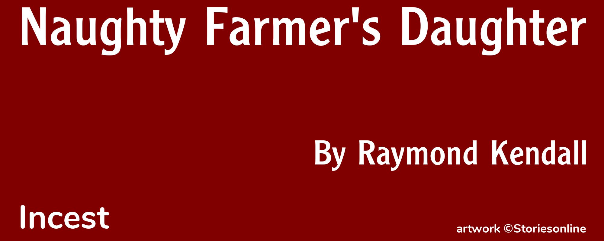 Naughty Farmer's Daughter - Cover