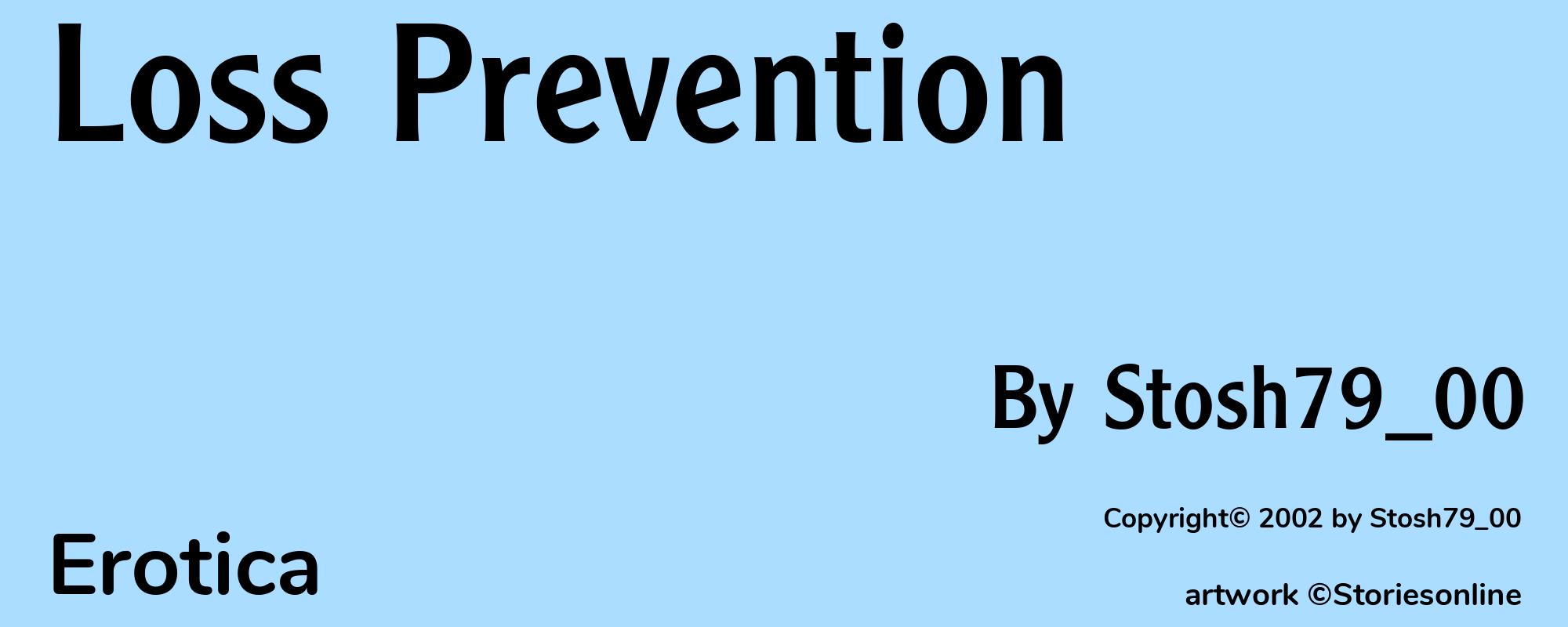 Loss Prevention - Cover