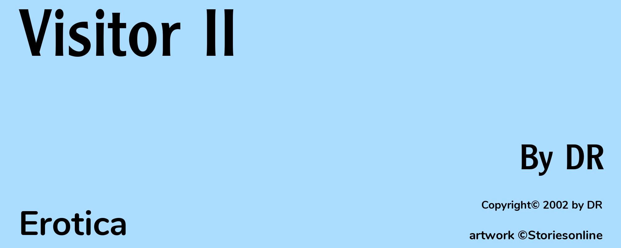 Visitor II - Cover