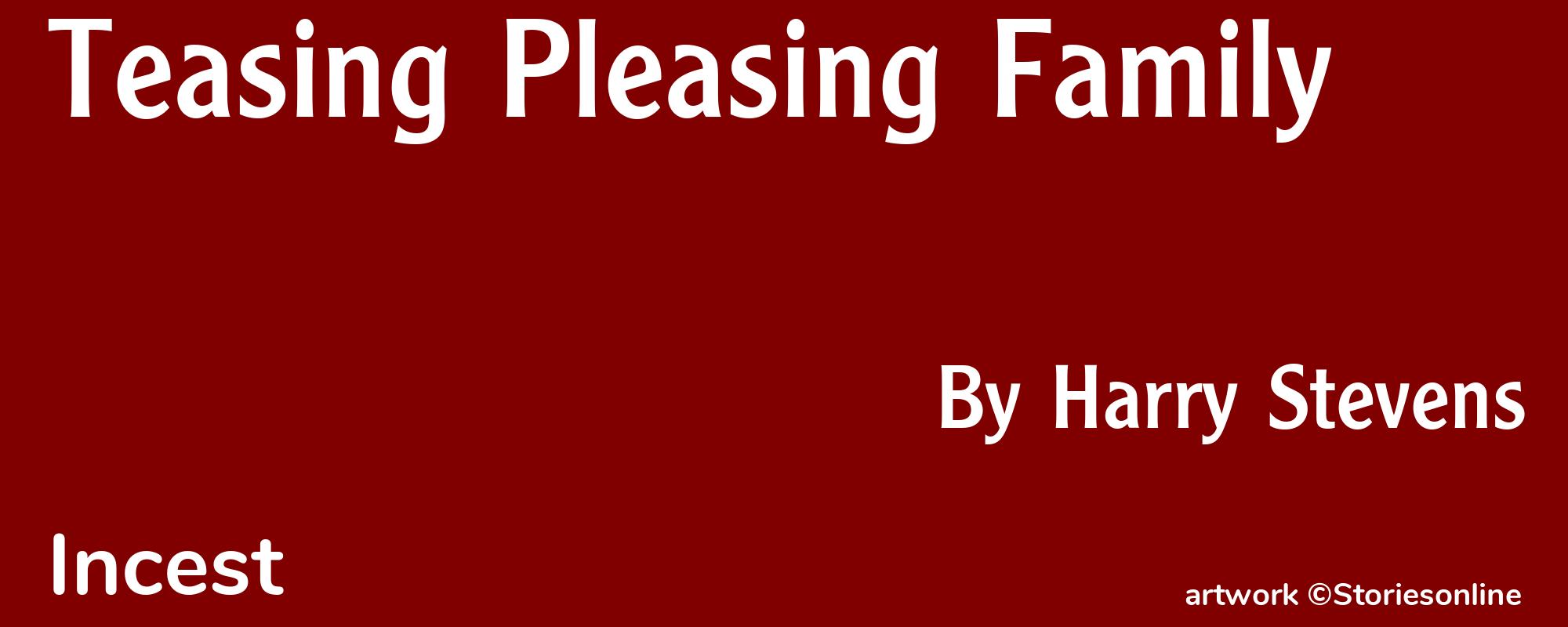 Teasing Pleasing Family - Cover
