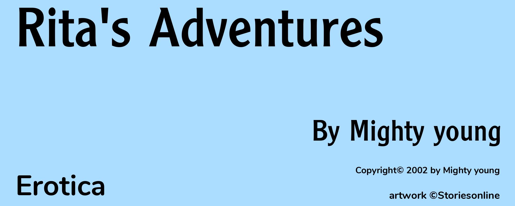 Rita's Adventures - Cover