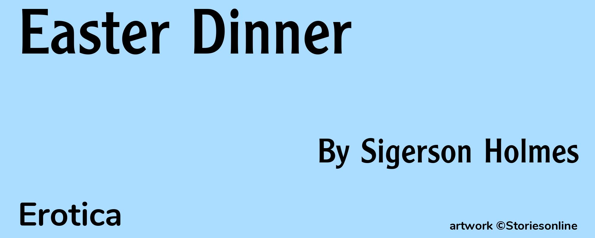 Easter Dinner - Cover