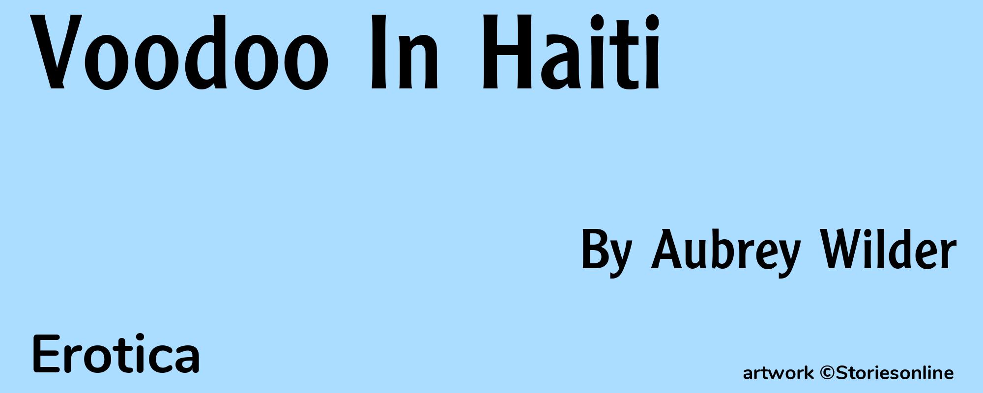 Voodoo In Haiti - Cover