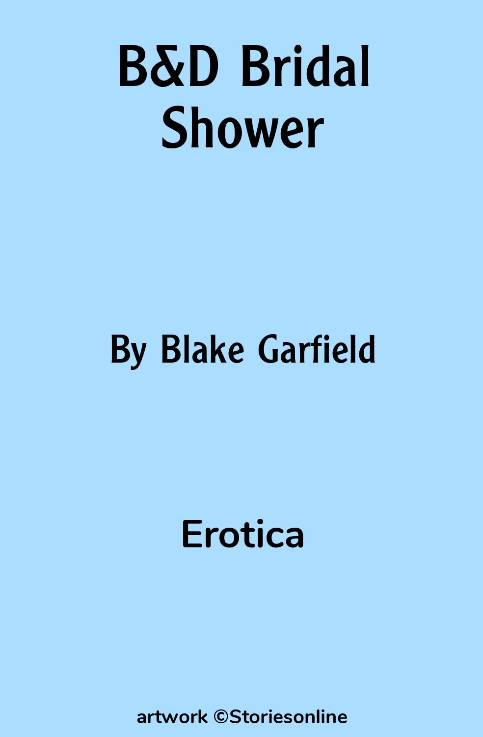 B&D Bridal Shower - Erotica Sex Story