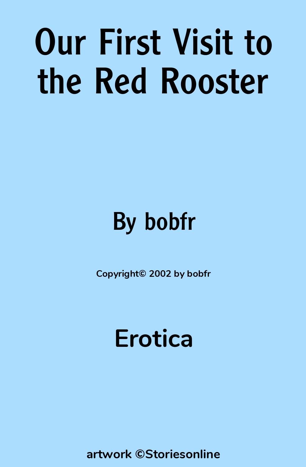 Erotica Sex Story: Our First Visit to the Red Rooster: Chapter 1 by bobfr