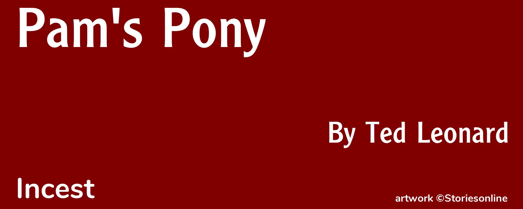 Pam's Pony - Cover