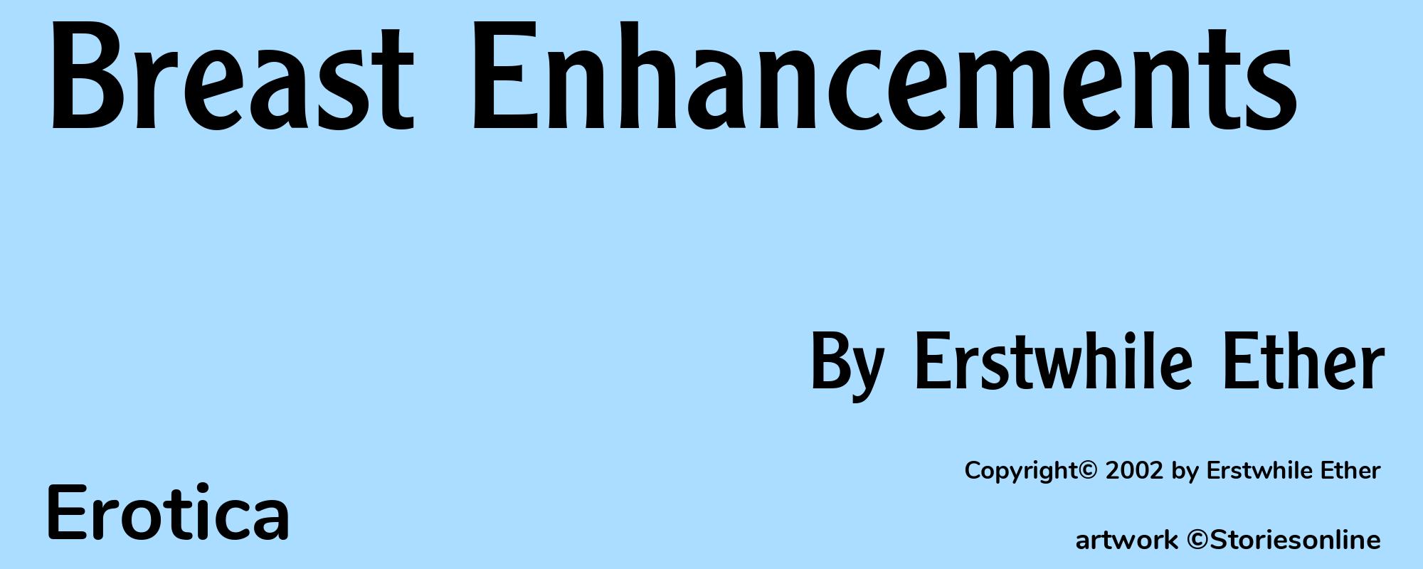 Breast Enhancements - Cover