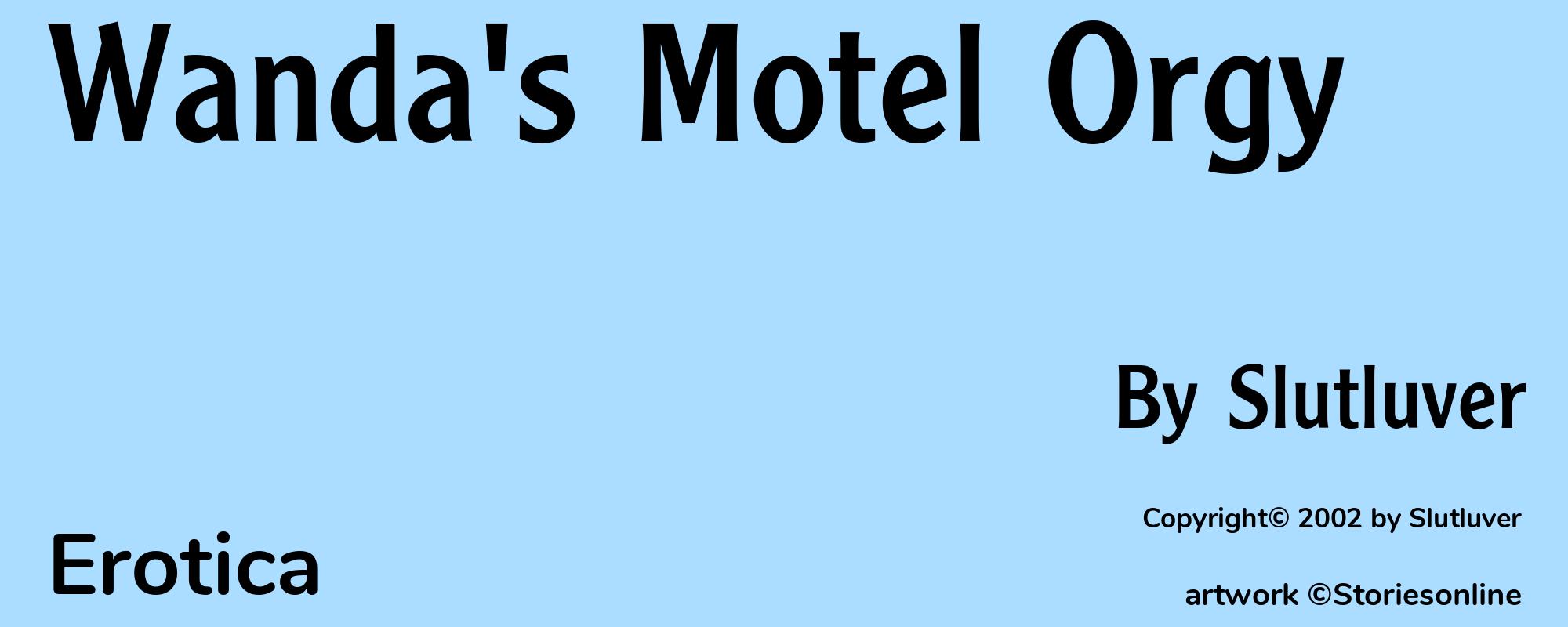 Wanda's Motel Orgy - Cover