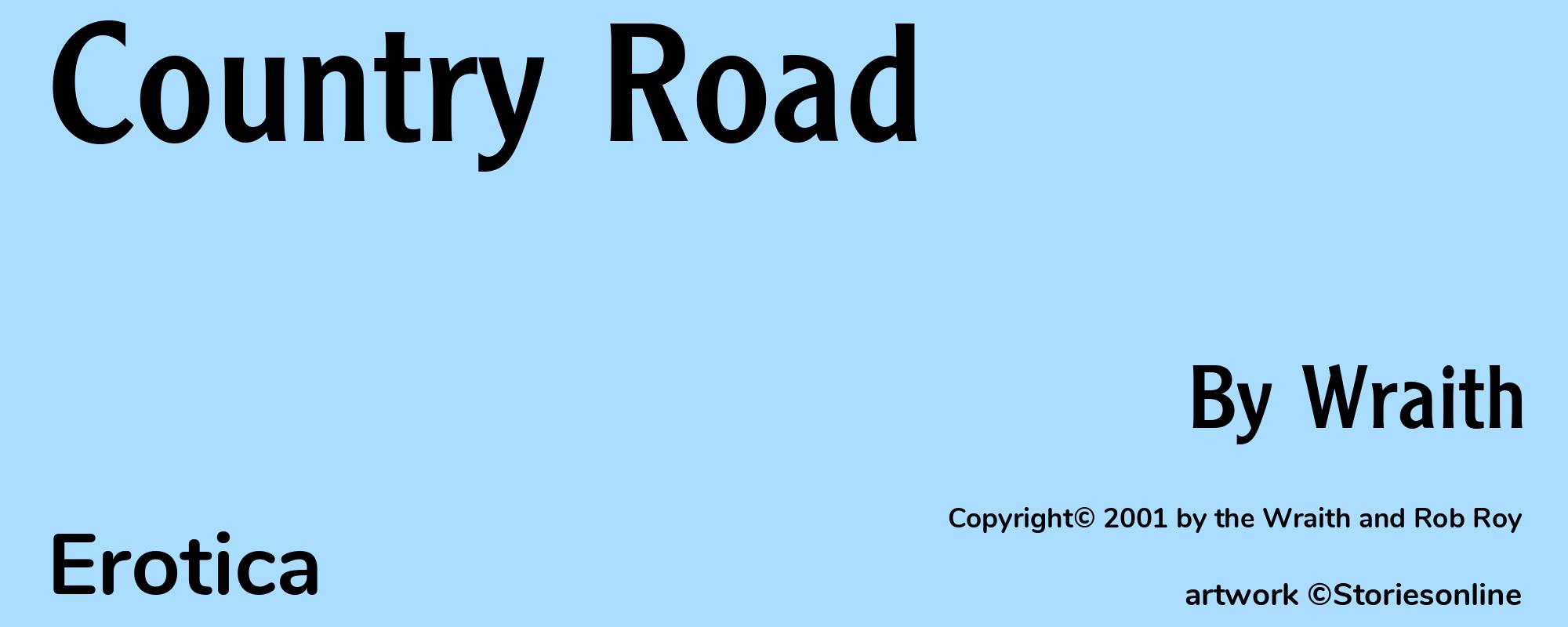 Country Road - Cover