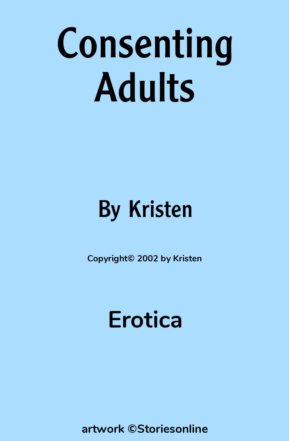 Consenting Adults - Erotica Sex Story