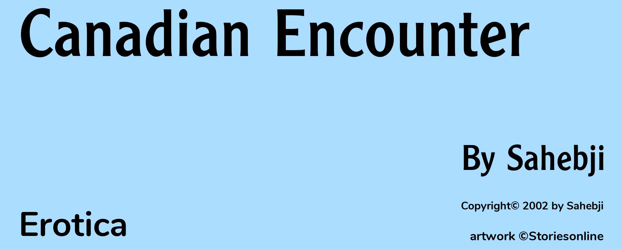 Canadian Encounter - Cover