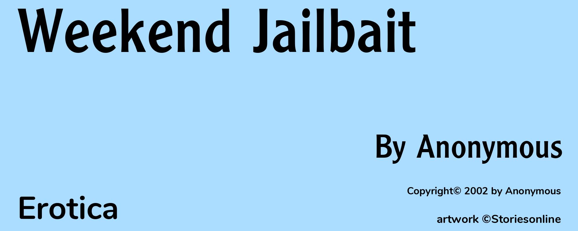 Weekend Jailbait - Cover