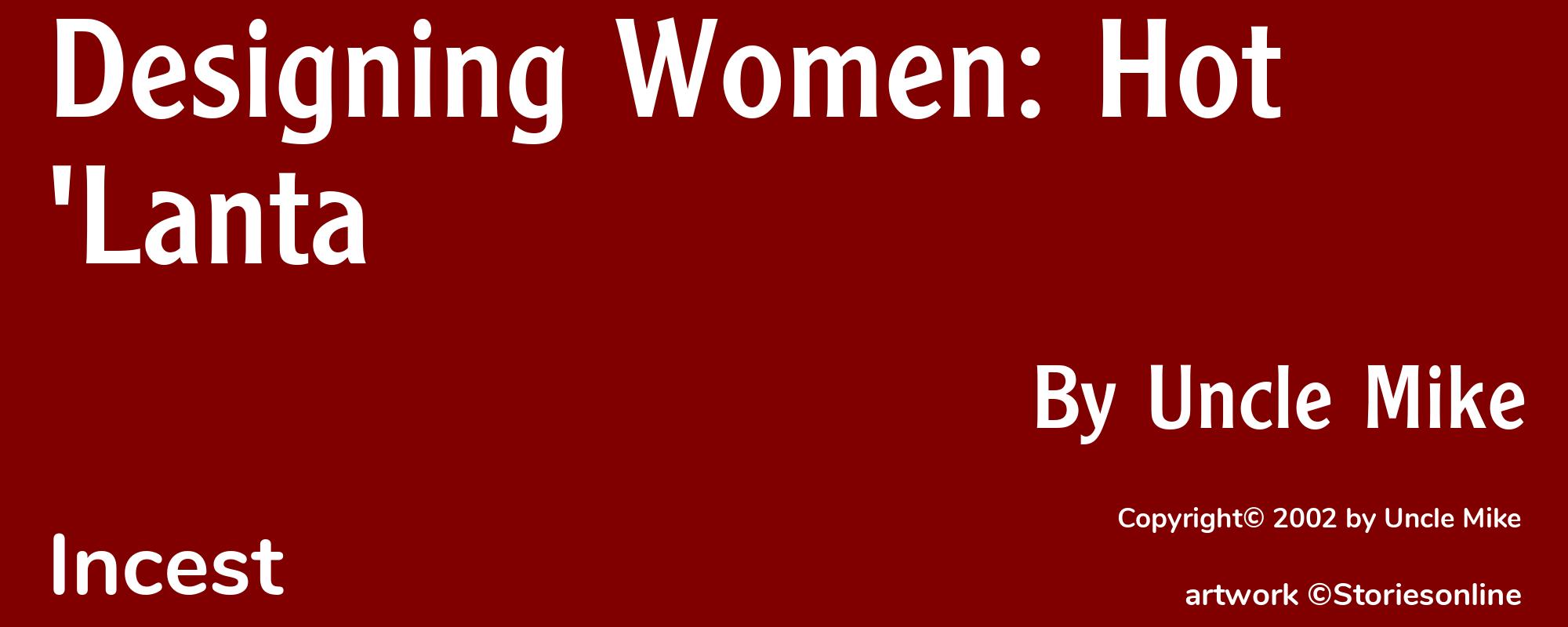 Designing Women: Hot 'Lanta - Cover