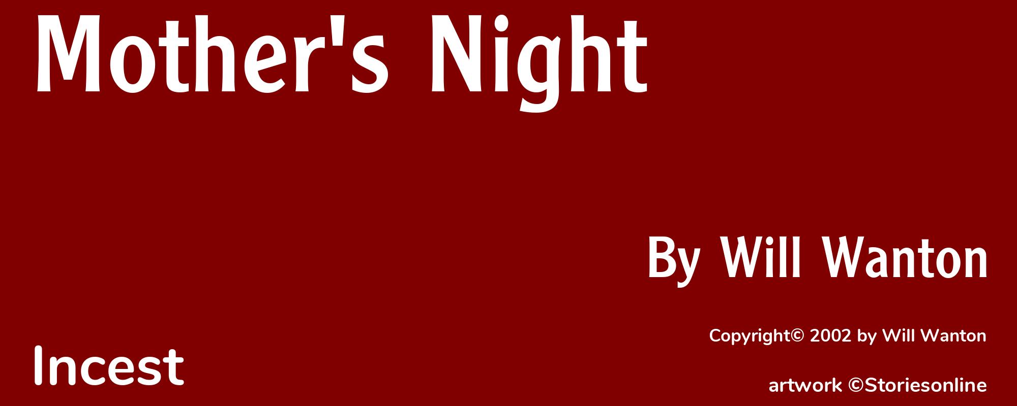 Mother's Night - Cover