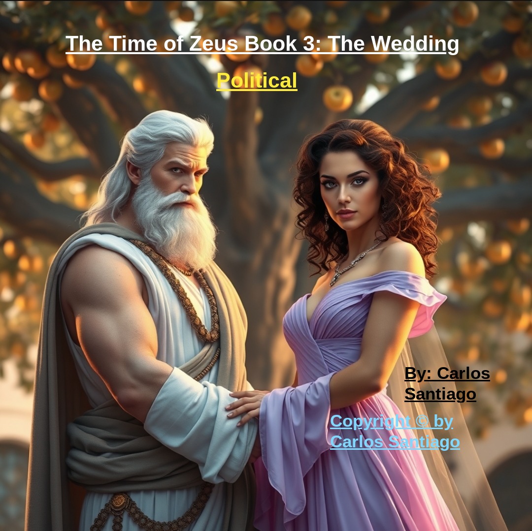 The Time of Zeus Book 3: The Wedding - Cover