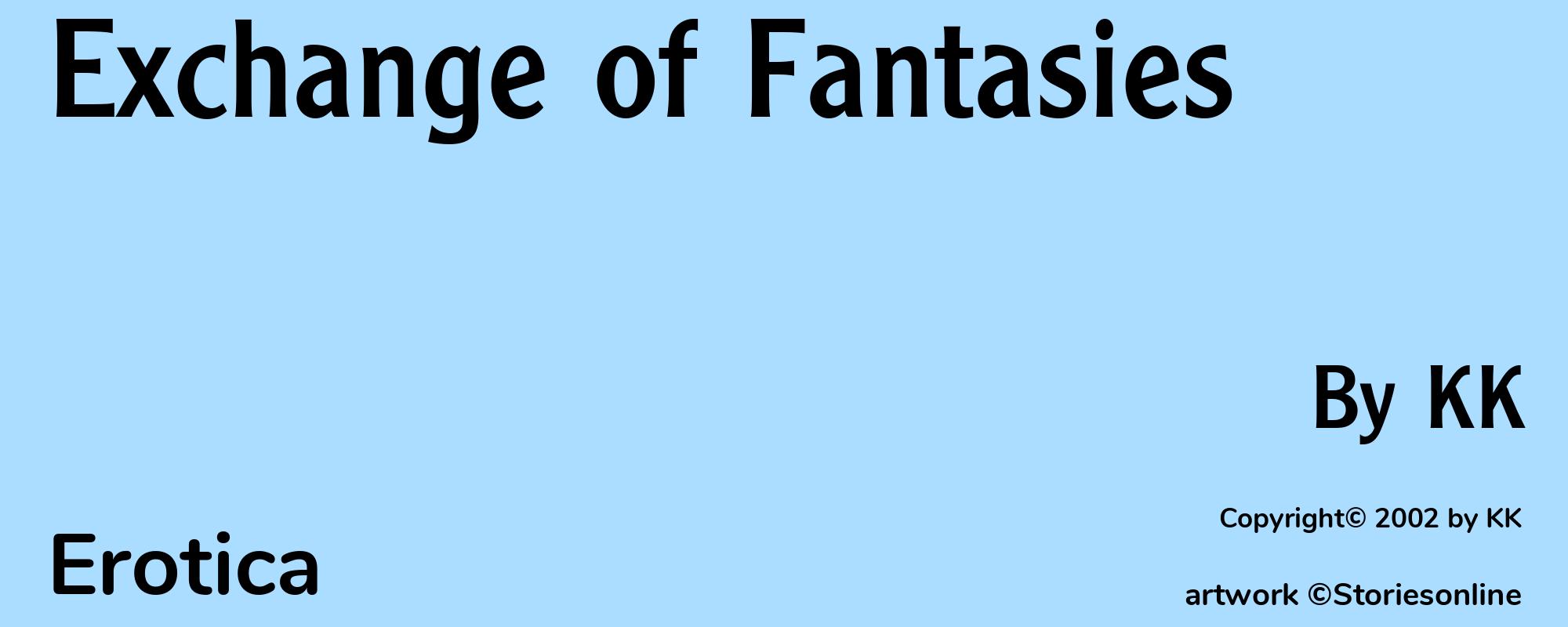 Exchange of Fantasies - Cover