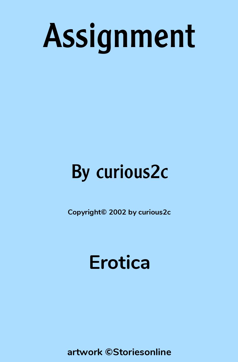 Cuckold Sex Story: Assignment: Chapter 1 by curious2c