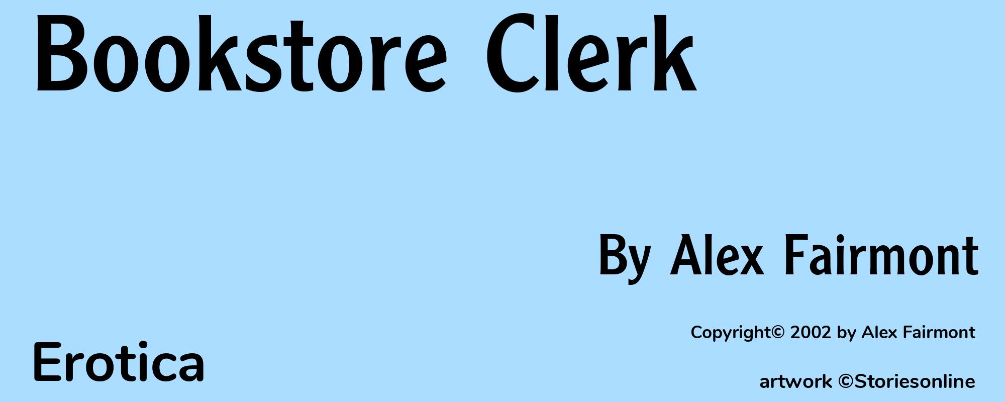 Bookstore Clerk - Cover