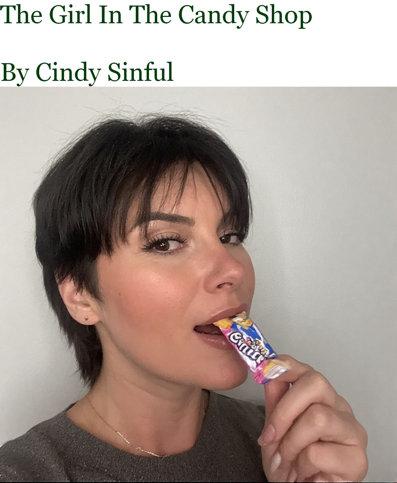 The Girl in the Candy Store - Cover