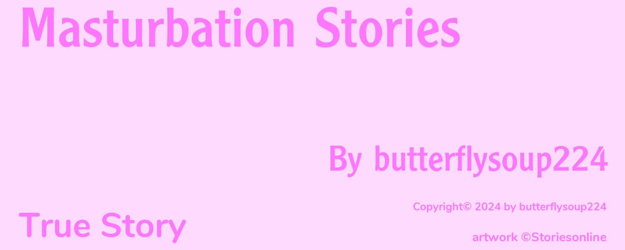 Masturbation Stories - Cover