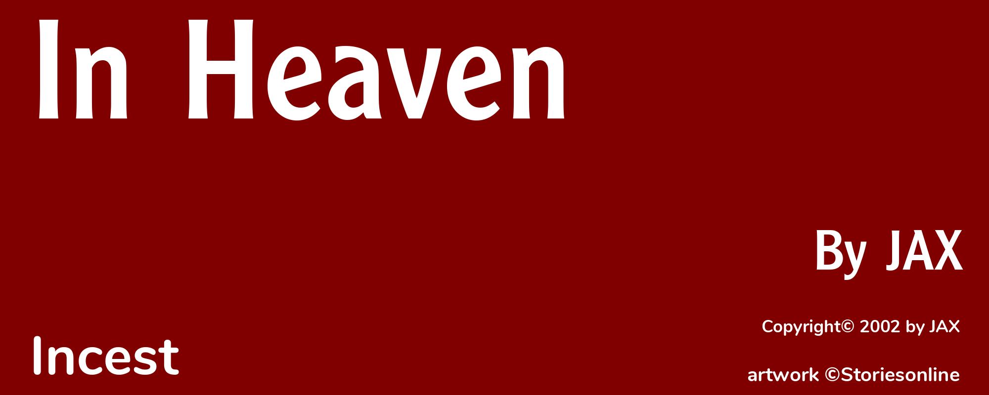 In Heaven - Cover