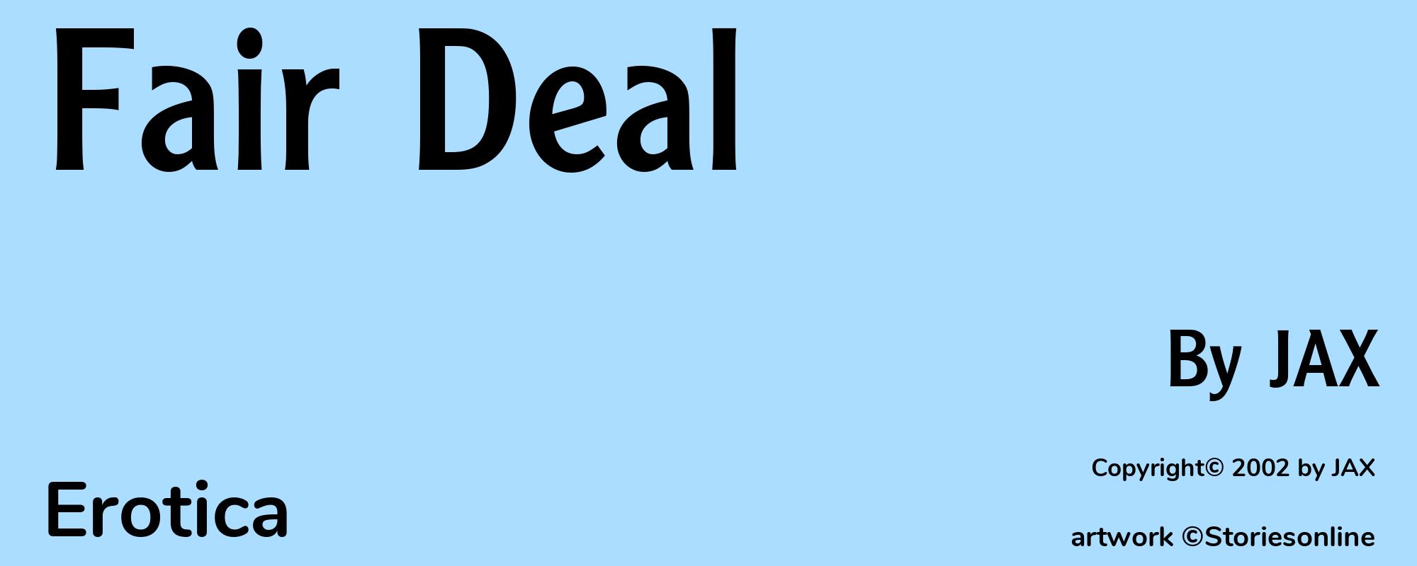 Fair Deal - Cover