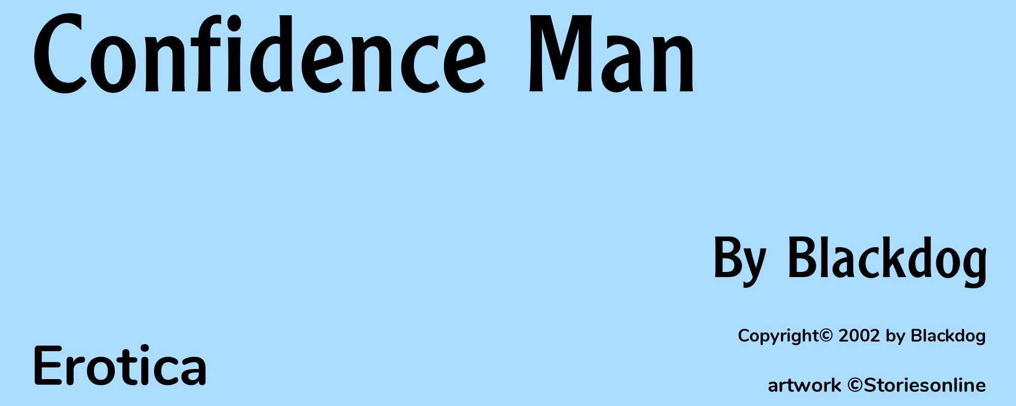 Confidence Man - Cover