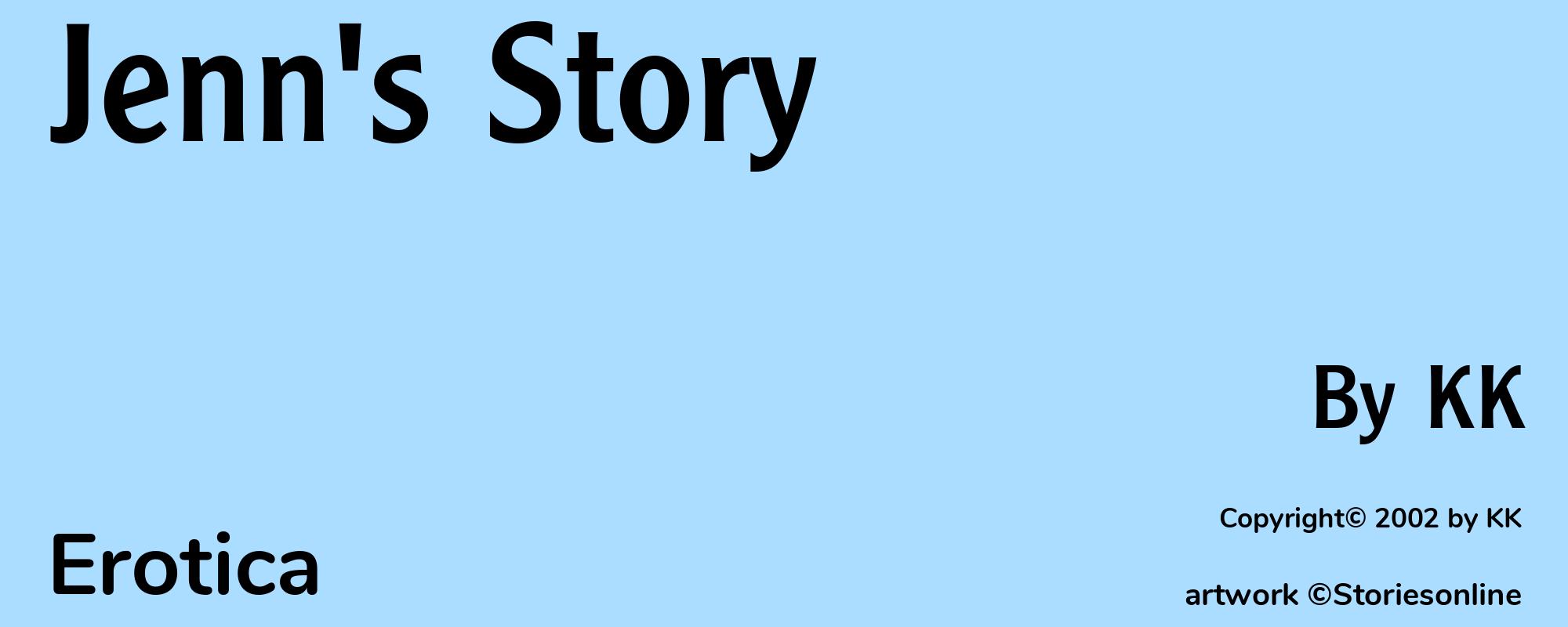 Jenn's Story - Cover