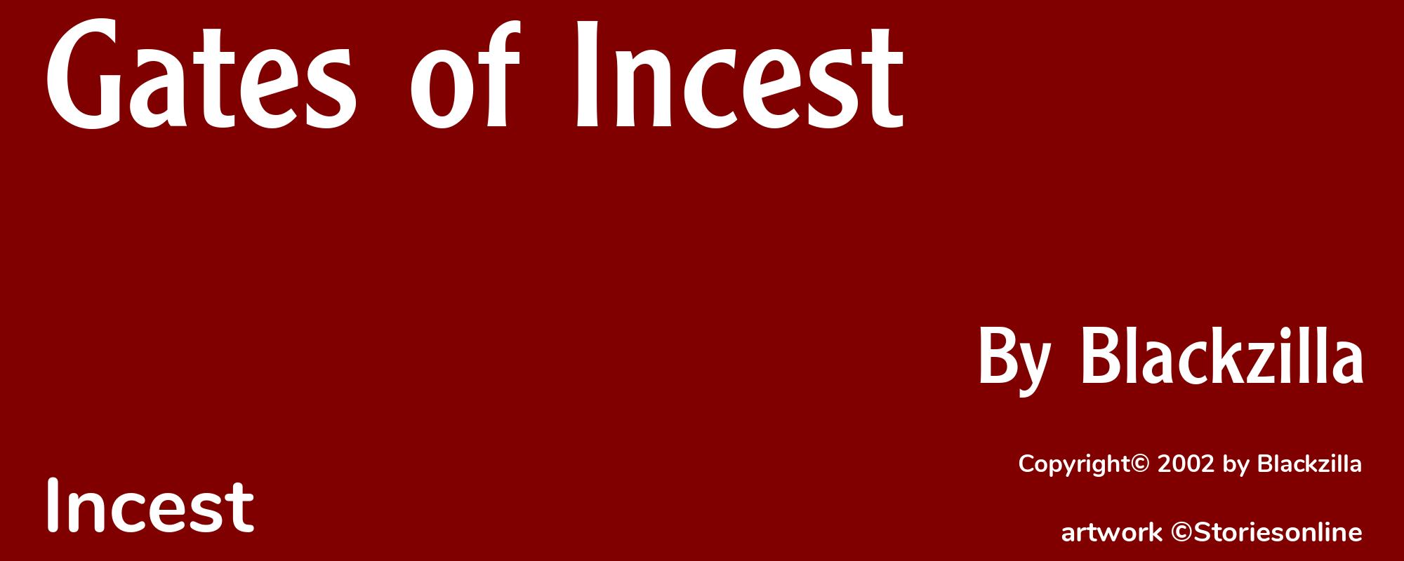 Gates of Incest - Cover
