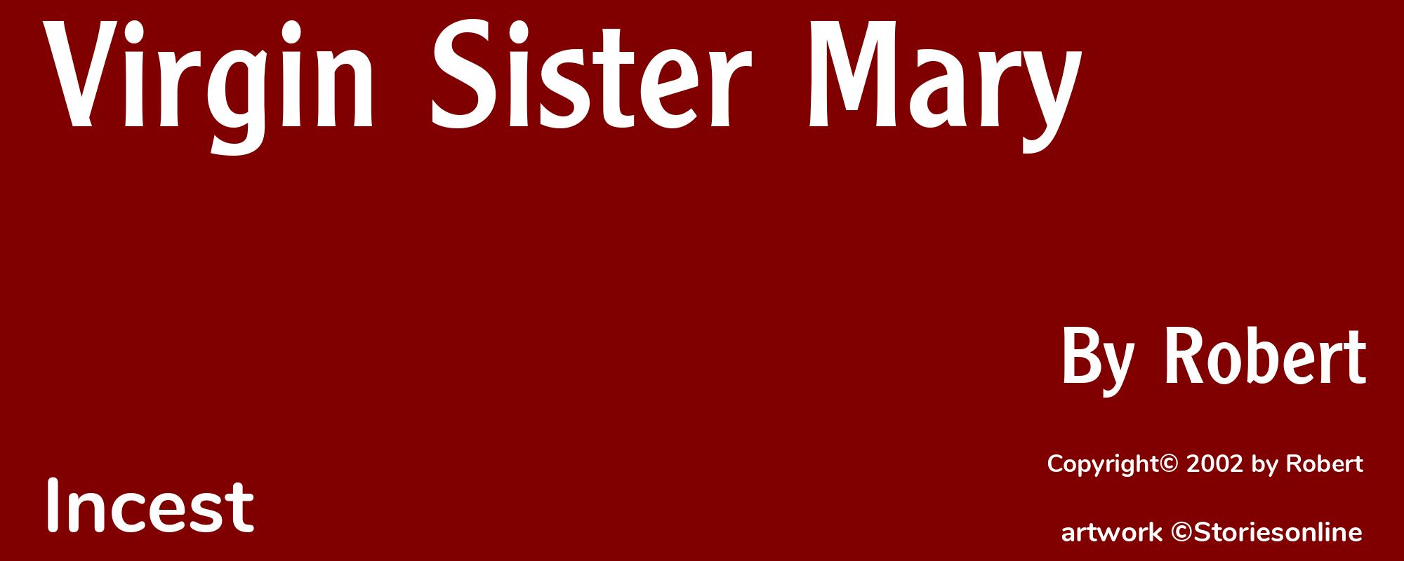 Virgin Sister Mary - Cover