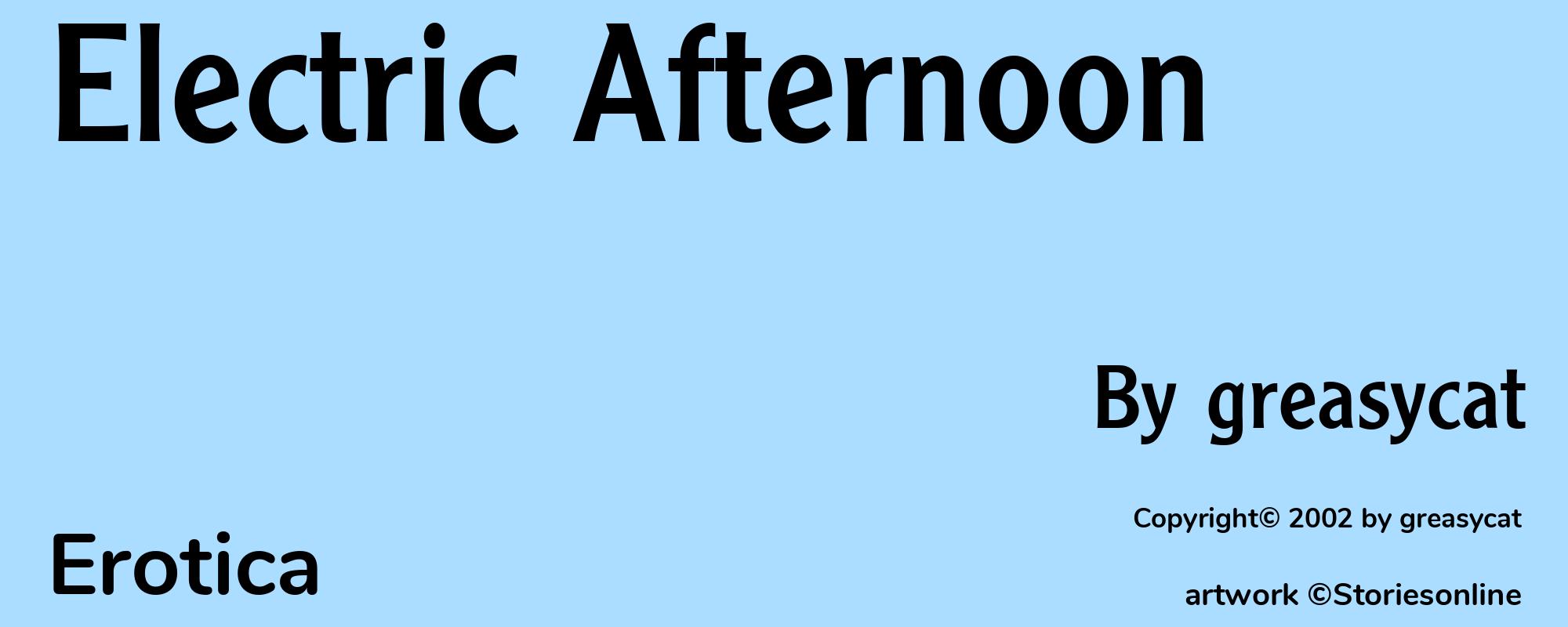 Electric Afternoon - Cover