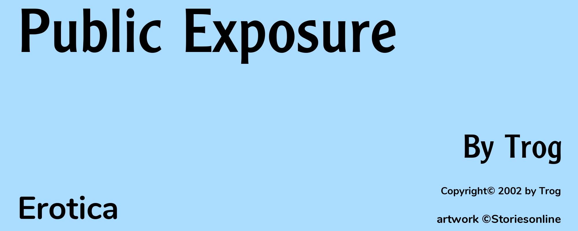 Public Exposure - Cover