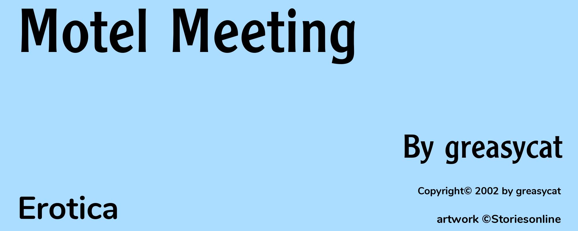 Motel Meeting - Cover