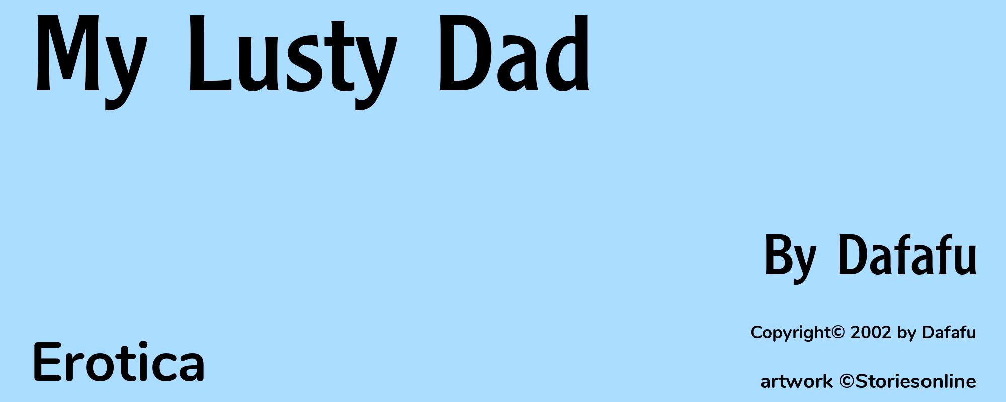 My Lusty Dad - Cover