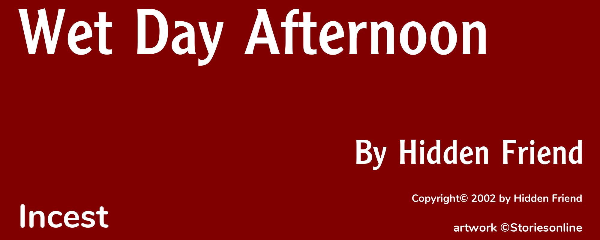 Wet Day Afternoon - Cover