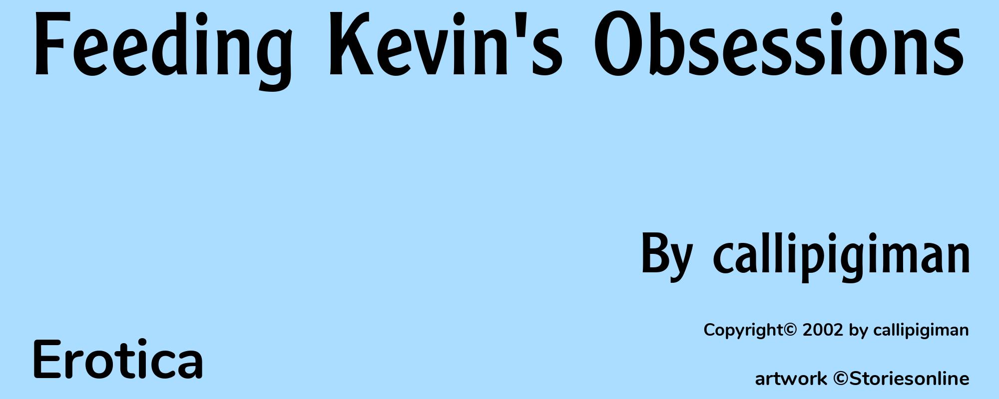 Feeding Kevin's Obsessions - Cover